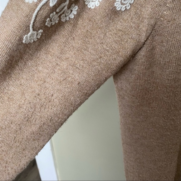 Rain + Rose Embroidered Sweater - Picture 4 of 5